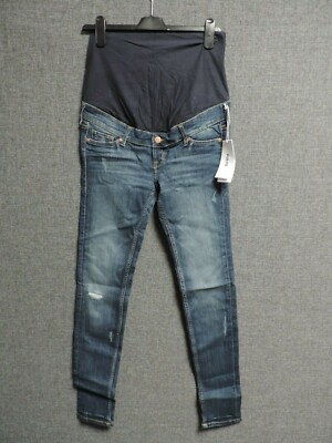 H&M MAMA High Rib Skinny Jeans UK 12 UVP 34,99£ LN112 ZZ 03
