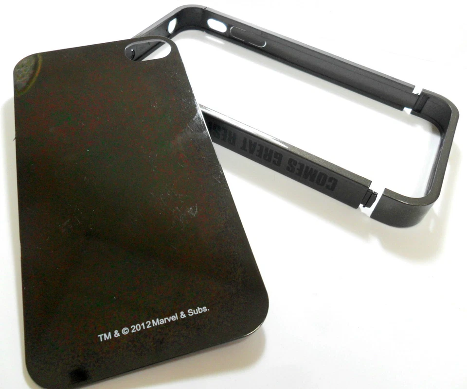 MARVEL SPIDERMAN, Funda Electro-Enchapada 3D iPhone 4/4S, Auténtica, 86 Hero, NUEVA Foto 4 de 4