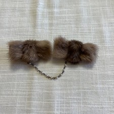 Vintage Mink Sweater/Cardigan Clips B10