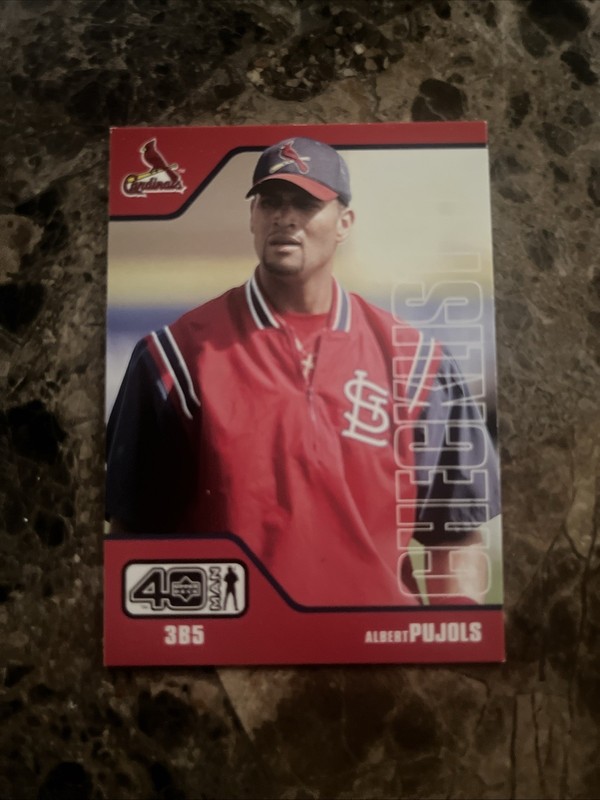 2002 Upper Deck 40 Man - Albert Pujols #582