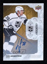 2019-20 Upper Deck Engrained Rookies Oak Auto Carl Grundstrom #78 Auto 0ed0
