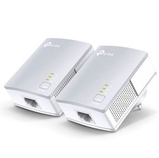 TP-Link TL-PA4010KIT AV600 Powerline Ethernet Adapter Starter Kit 600Mbps Hom...