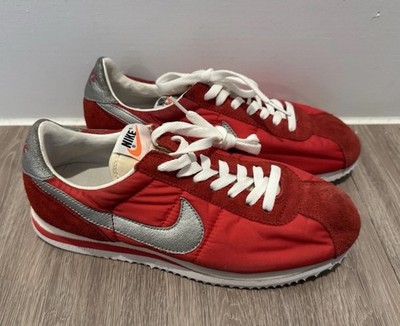VTG 90s Nike Cortez II Suede x Nylon Red Men s US 7 EU 40 1996 2 902024-601