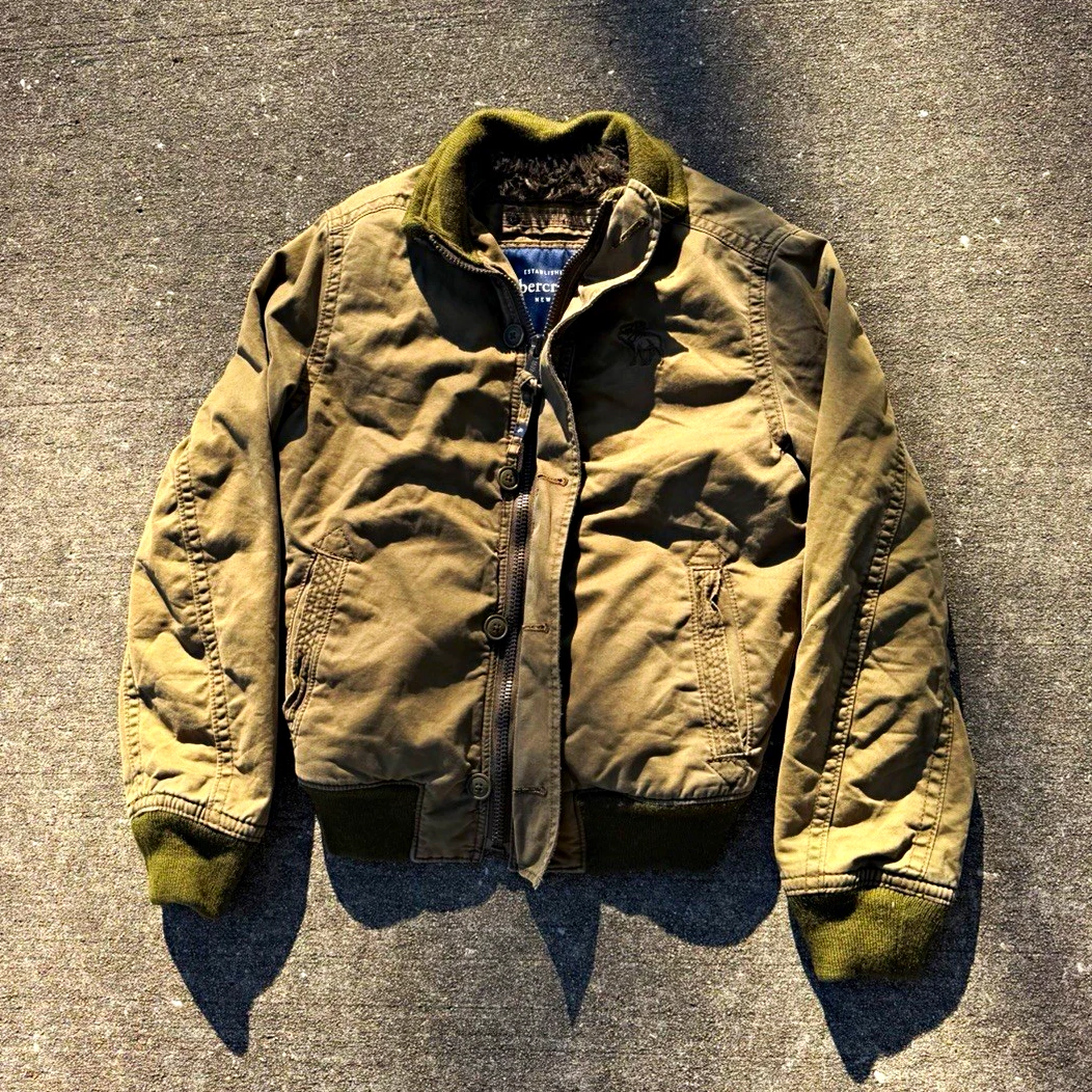 25+ Abercrombie & Fitch Green Coats, Jackets & Vests for Men for