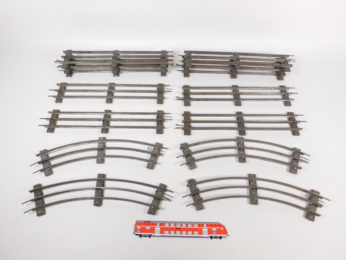 Märklin Gauge 1 Sheet Track 14x Electric Operation: Straight