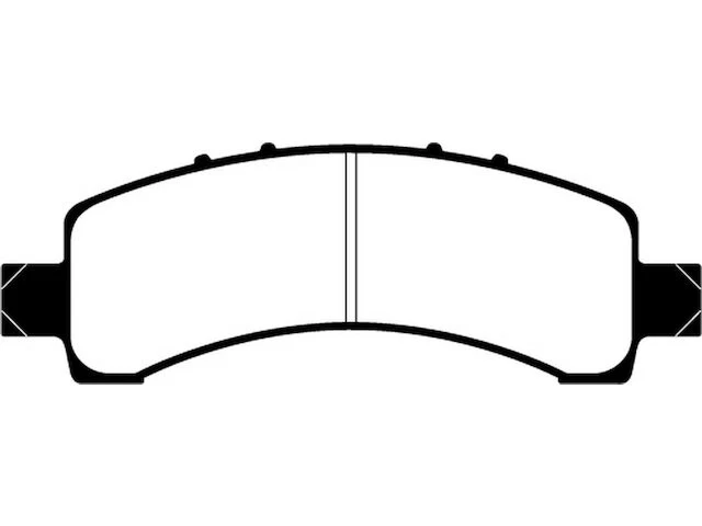 For 2002-2006 GMC Yukon Brake Pad Set Rear EBC 29928XQNN 2003 2004 2005 - Imagem 3 de 4