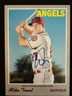 2019 Topps Heritage Mike Trout Real One AUTO Autographs On Card ROA-MT Angels