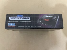 Sega Mega Drive Classic Game Console 4 Port USB Hub Boxed Fast Despatch Next Day