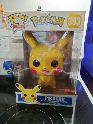 Pokémon Pikachu Funko Pop! #353 Games Jumbo 10inch Vinyl Figure Target Exclusive