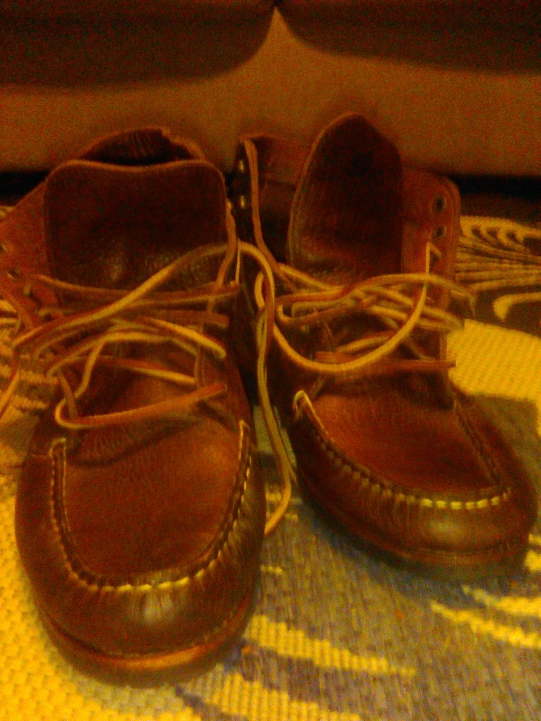 Allen Edmonds Leather Yuma ankle boots size 9 1/2 D Vibram Sole 43434
