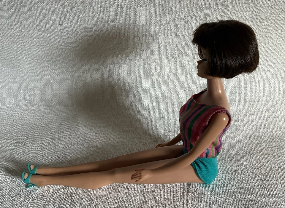 barbie vintage belle AMERICAN GIRL Des Année 60 En Tenue D’origine No Repro - Imagen 2 de 4