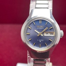 Seiko Vintage 1972 Blue Dial Automatic Watch Women's Used