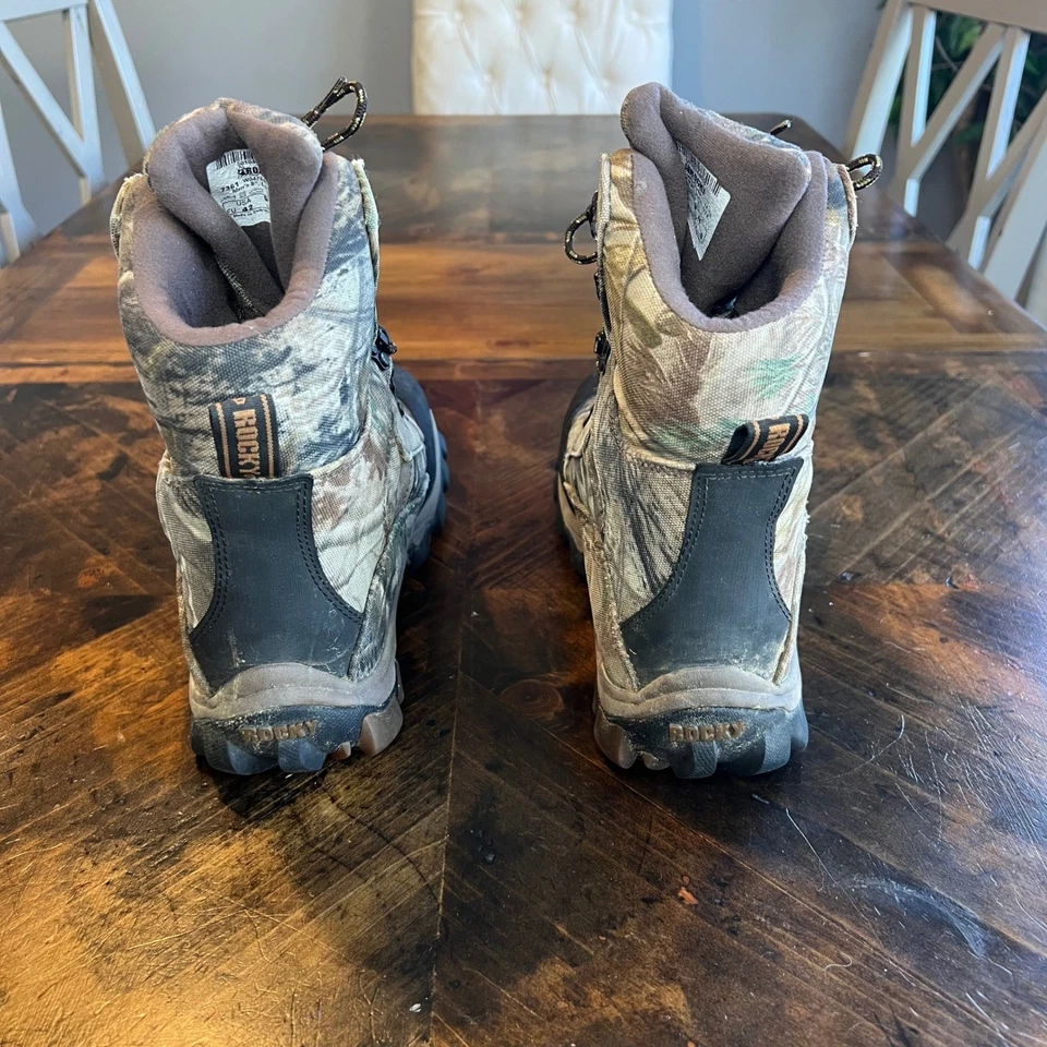Rocky Lynx 8" Gore-Tex Waterproof Hunting Boots Camo Mens Size 9 M - Image 4 of 4
