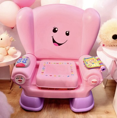 Fisher-Price Laugh And Learn Smart Stages Chair Pink Educational Fun Learning