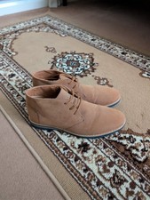Mens Sued Chukka Desert Boots Size 9 Worn Once Excellent Condition