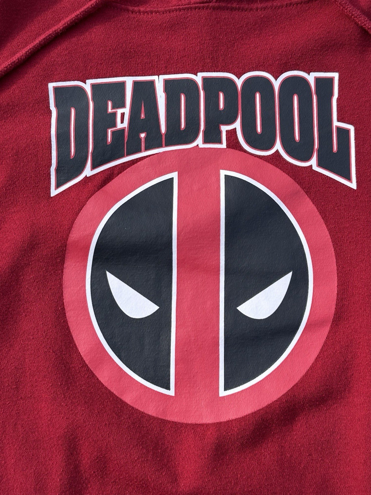 Deadpool Marvel Graphic Pullover Hoodie Adult Siz… - image 3