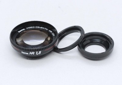 HAMA  Video-Objektiv HR-1,5x  Converter für Video Kameras  27, 36 und 37 mm