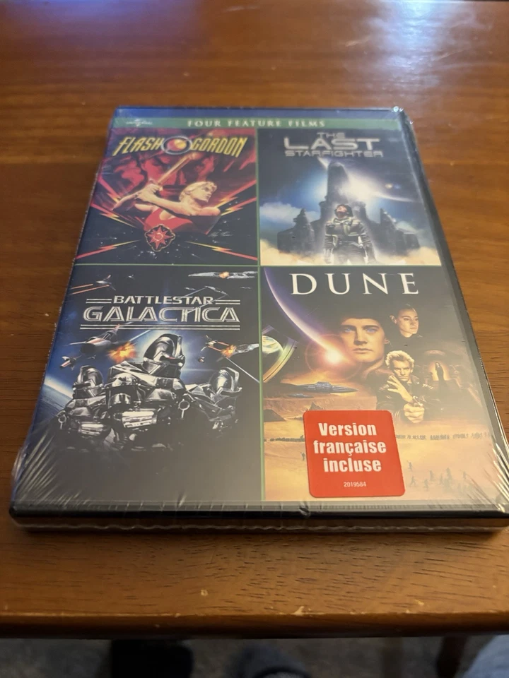 Flash Gordon/The Last Starfighter/Battlestar Galactica/Dune DVD 2012 4-Disc set - Image 4 of 4