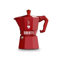 Bialetti Moka Express Exclusive Espressokocher Rot 6 Tassen