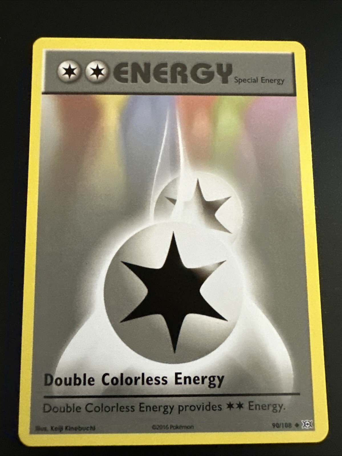 Pokemon TCG Double Colorless Energy 90/108 Evolutions Regular 90/108
