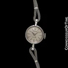 1950's ROLEX Ladies Vintage Cocktail Watch - 18K White Gold & Diamonds