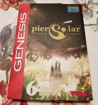 Pier Solar And The Great Architects - Megadrive - Édition Complète EUR 2010 (Reprint) - Très Bon état