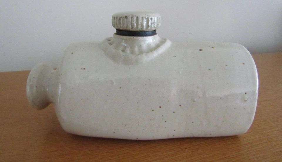 Antique Govancroft Pottery 2, Glasgow Stoneware Foot/Bed Warmer, 'Porcelain Pig' - Image 2 of 4