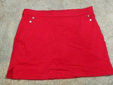 XL Rafaella Comfort Women Pull On Skort Skirt Shorts Stretch