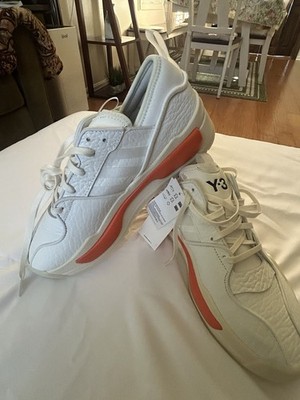 Size 10.5 - adidas Y-3 Hokori 2 White Orange