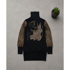 Versace Jeans Couture Vintage Y2K Leopard Dress
