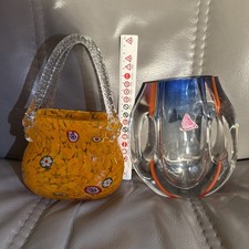 Zwei Hochwertige Murano Vasen (made in Italy)...