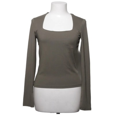 H&M, Top, Größe: S, Grün, Elasthan/Polyester, Einfarbig, Damen #ioF