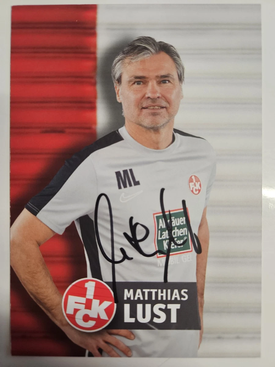Carte Autographe Martin Wagner – 1 FC Kaiserslautern 1992-93 – Originale