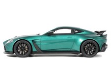 1/18 2023 Aston Martin Vantage V12 British Racing Green with Black Hood and Top