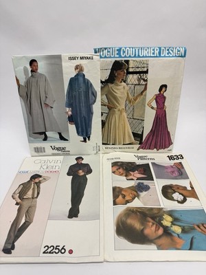 New Vintage VOGUE Patterns: Issey Miyake Belinda Bellville Calvin Klein *uncut* 