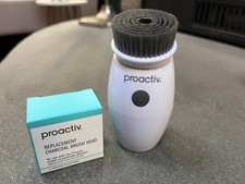 PROACTIV Rotating Pore Cleansing 2-Speed Face Brush Charcoal Infused New Head