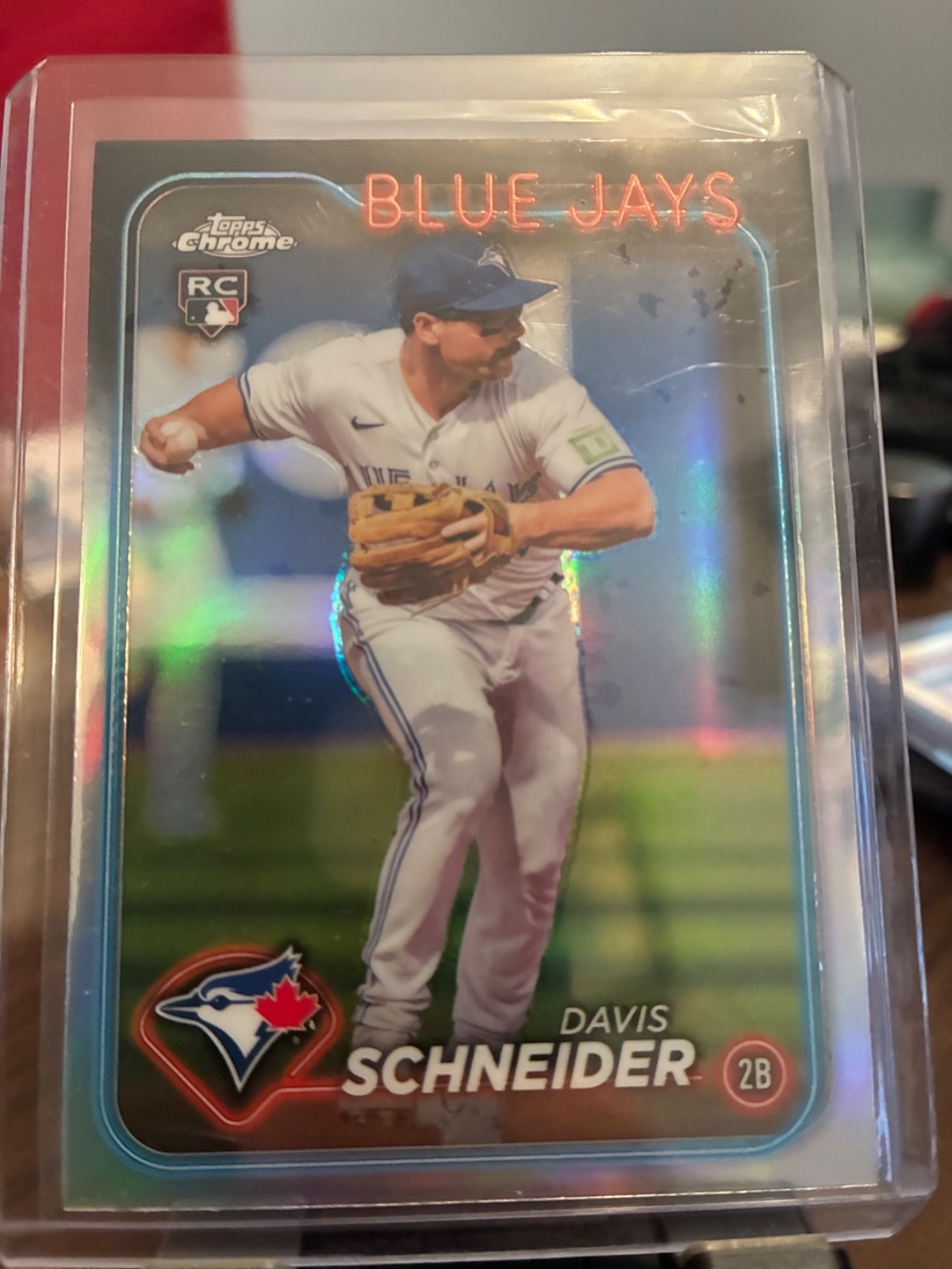 2024 Topps Chrome - Davis Schneider #290 Refractor (RC)