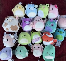 Squishmallow Squishville Lot of 18 Assorted Mini Stuffed Plush