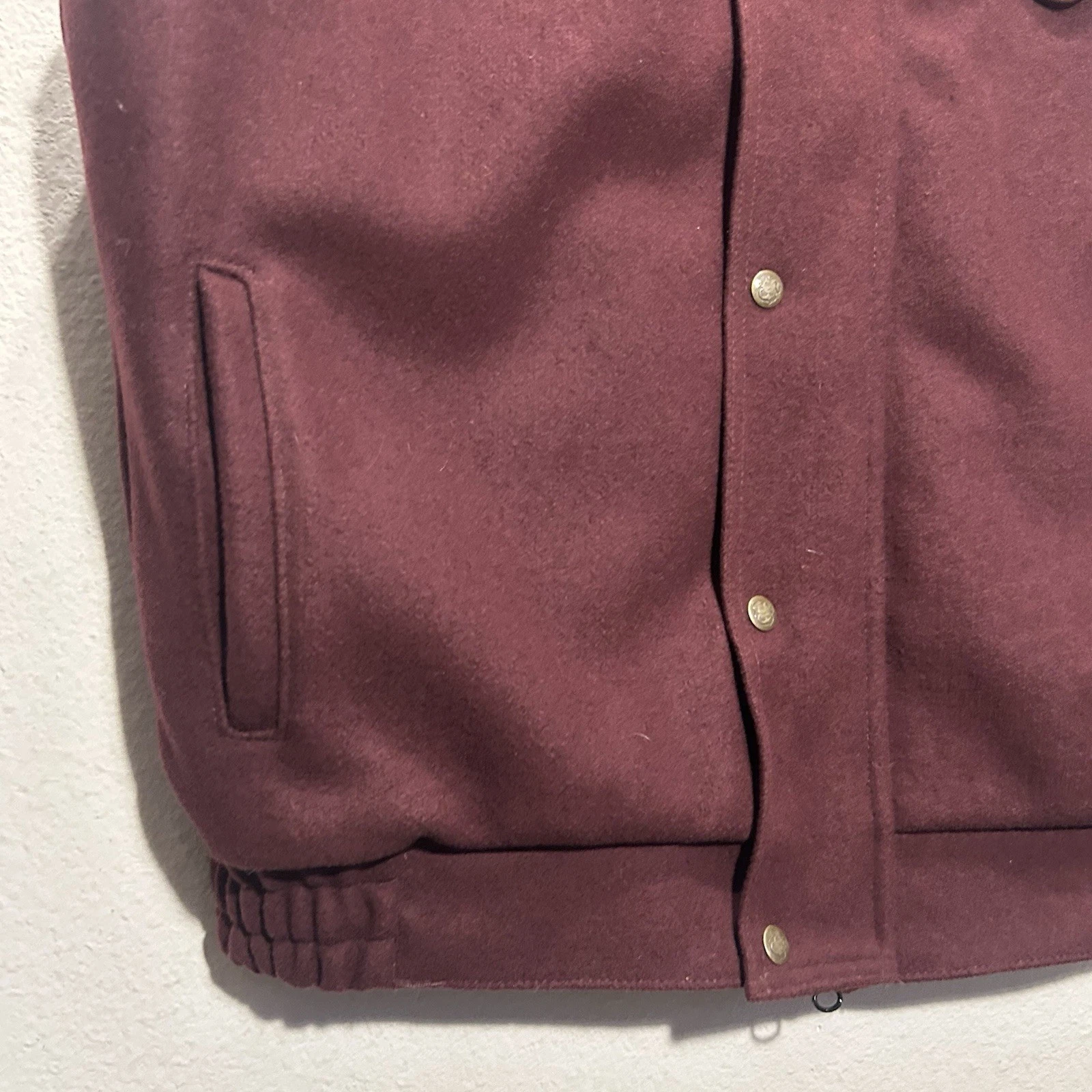 Vintage Schaefer Gold Coast Vest Men XL Red Wrangler National Finals Rodeo USA image 2