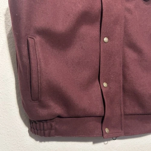 Vintage Schaefer Gold Coast Vest Men XL Red Wrangler National Finals Rodeo USA image 2