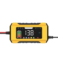 Smart Automotive Charger 12V Boat Batteries Charger Color Screen Auto noble