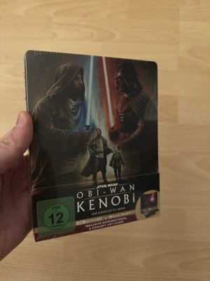 Star Wars: Obi-Wan Kenobi - Steelbook 4K UHD+BluRay, kompl. Serie, NEU, DE, OOP