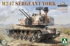 Takom 1/35 Scale M247 Sergeant York Plastic Model Kit 2160