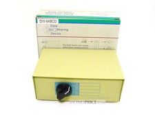 DB9 Female ABCD 4 Way Switch Box 4 port 1343