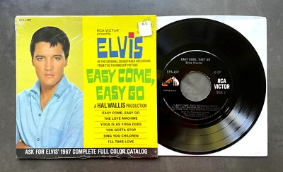 EP Elvis Presley - Easy Come, Easy Go - US RCA EPA 4387 shrink - Bild 1 von 2