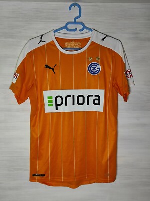 GRASSHOPPERS FC 2016-17 AWAY SHIRT PUMA JERSEY SOCCER SIZE S