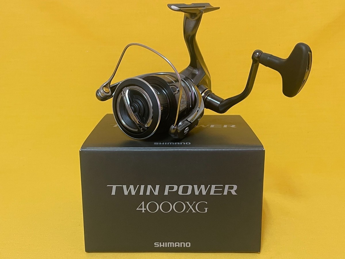 NEW SHIMANO 24 TWIN POWER 4000 XG SPINNING REEL *1-3 DAYS NEW SHIMANO 24 TWIN POWER 4000 XG SPINNING REEL *1-3 DAYS