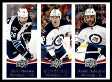 Blake Wheeler Mark Scheifele Dustin Byfuglien 2016-17 Upper Deck Team Triples