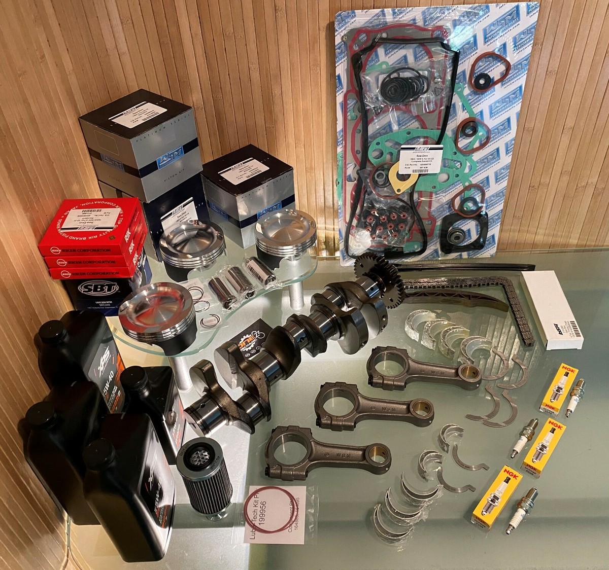 2016-2024 Sea-Doo 1630 4-Tec 300 HP ENGINE REBUILD KIT / GTR 2016-2024 Sea-Doo 1630 4-Tec 300 HP ENGINE REBUILD KIT / GTR