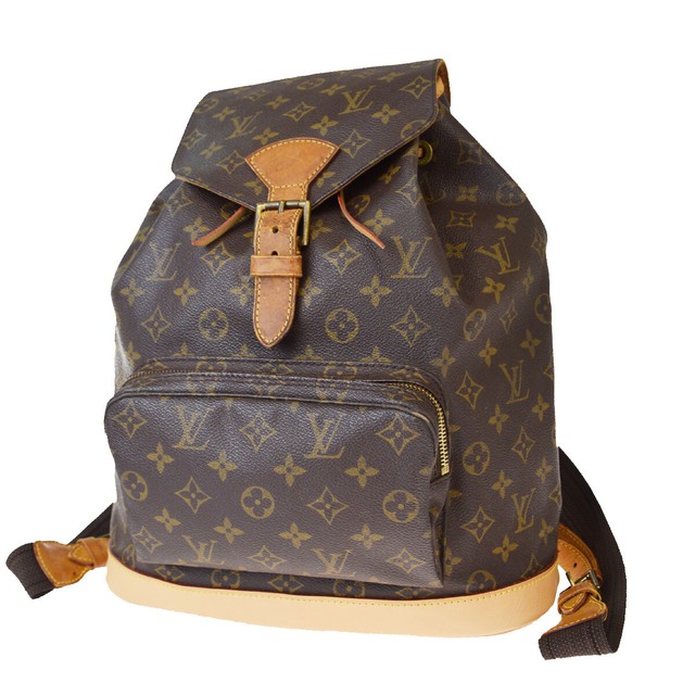 Soho leather backpack Louis Vuitton Brown in Leather - 36090303